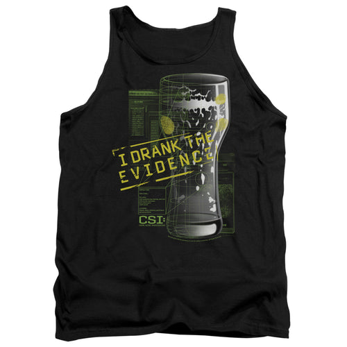 CSI I Drank The Evidence Tank Top