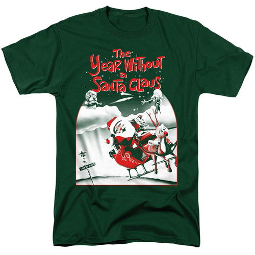 The Year Without a Santa Claus Santa Poster T-Shirt
