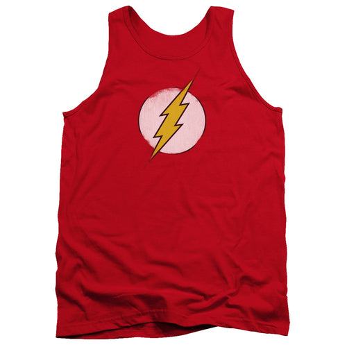 The Flash Rough Flash Logo Tank Top