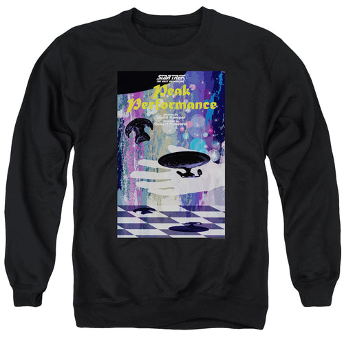 Star Trek Peak Performance Black Crewneck Sweatshirt