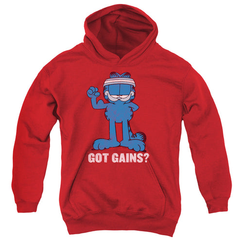Garfield Got Gains Youth Hoodie