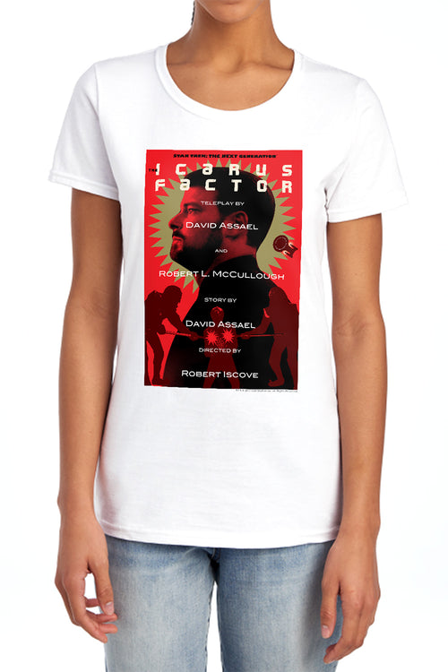 Star Trek The Icarus Factor Womens T-Shirt