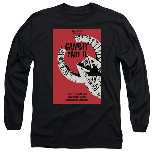 Star Trek Gambit Part II Black Long Sleeve T-Shirt