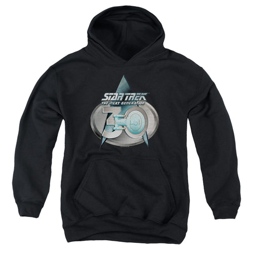 Star Trek TNG 30 Logo Youth Hoodie