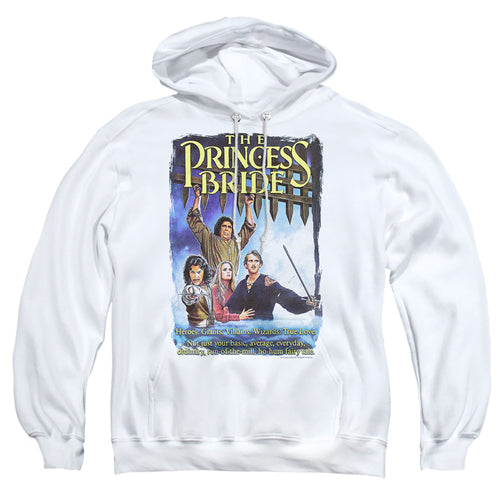 The Princess Bride Alt Poster White Pullover Hoodie