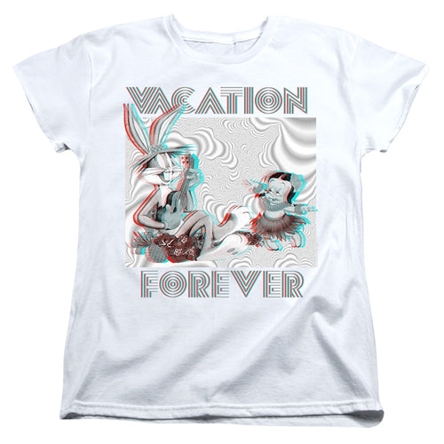 Looney Tunes Vacation Forever Womens T-Shirt