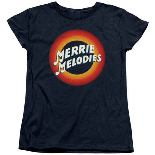 Looney Tunes Merrie Logo Womens T-Shirt