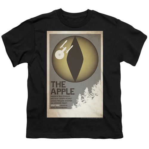 Star Trek Juan Ortiz The Apple Black Youth/Toddler T-Shirt