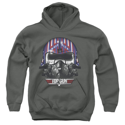 Top Gun Maverick Helmet Youth Hoodie