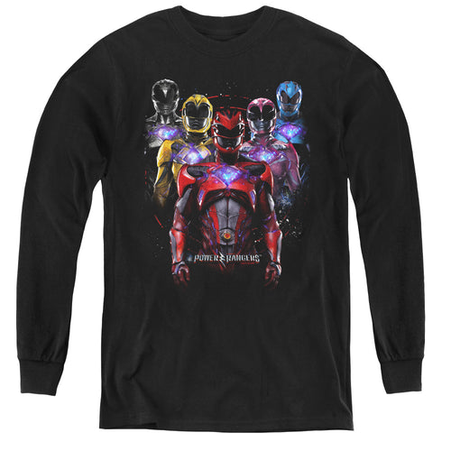 Mighty Morphin Power Rangers: The Movie Team of Rangers Youth Long Sleeve T-Shirt