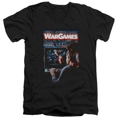 WarGames Movie Poster V-Neck T-Shirt