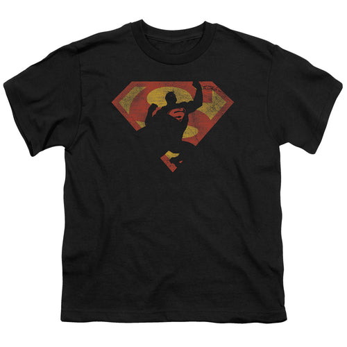 Superman S Shield Knockout Youth/Toddler T-Shirt