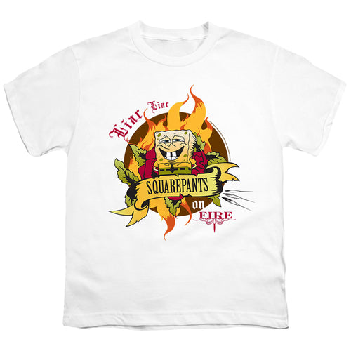 Spongebob Squarepants Liar Liar Pants on Fire Youth/Toddler T-Shirt