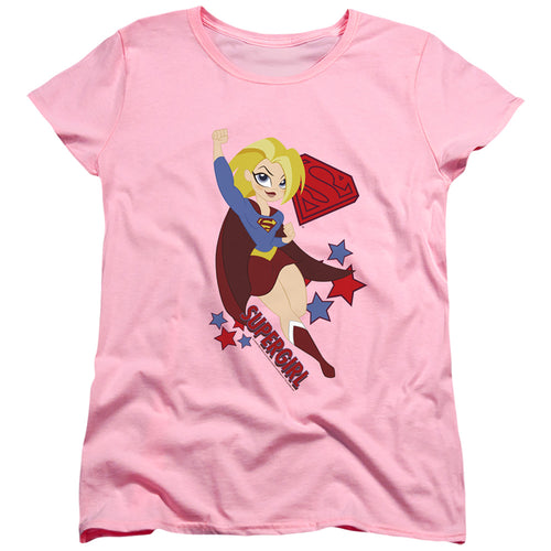 DC Super Hero Girls Supergirl Womens T-Shirt