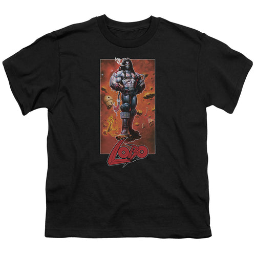 Justice League Lobo Pose Youth/Toddler T-Shirt