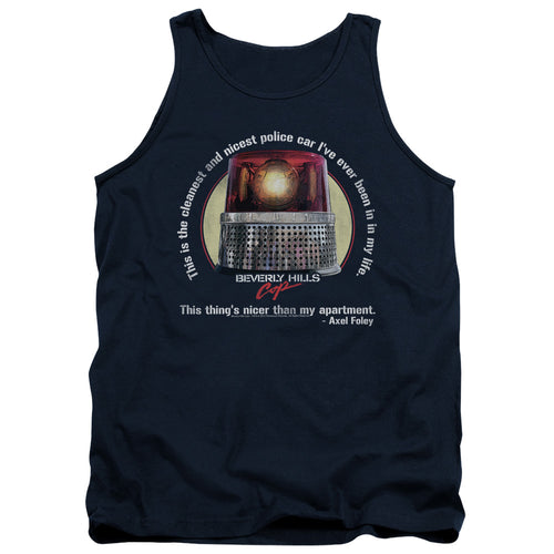 Beverly Hills Cop Nicest Police Car Tank Top