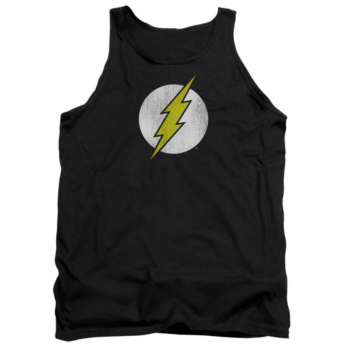 The Flash Flash Logo Distressed Tank Top