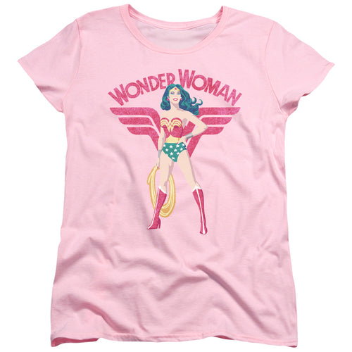 Wonder Woman WW Sparkle Womens T-Shirt