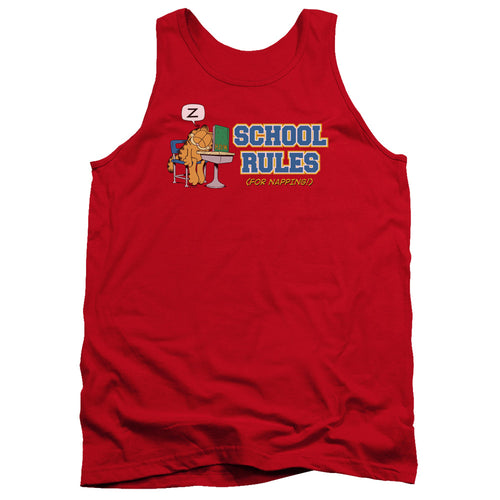 Garfield School Rules Tank Top