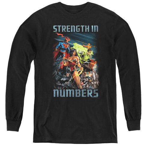 DC Comics Strength In Number Youth Long Sleeve T-Shirt