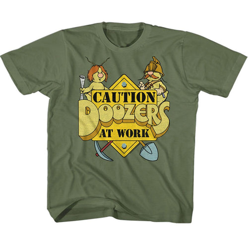 Fraggle Rock Caution Doozers Youth/Toddler T-Shirt
