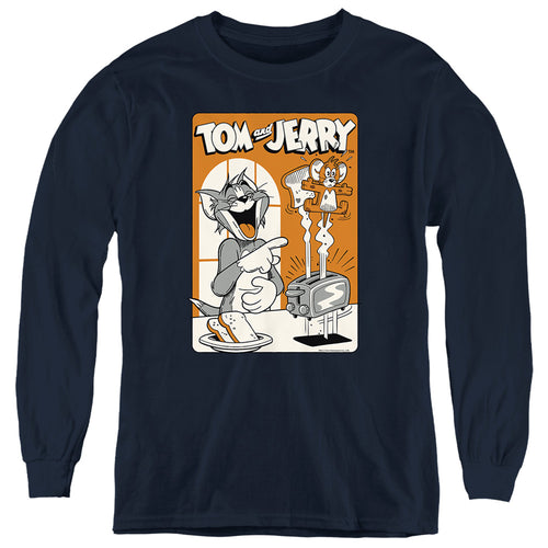 Tom and Jerry Toast! Youth Long Sleeve T-Shirt
