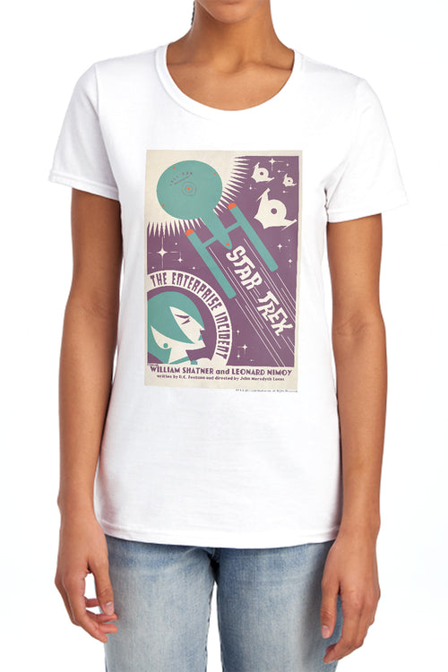 Star Trek Juan Ortiz The Enterprise Incident Womens T-Shirt
