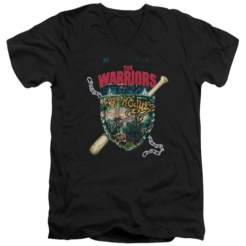 The Warriors Shield V-Neck T-Shirt