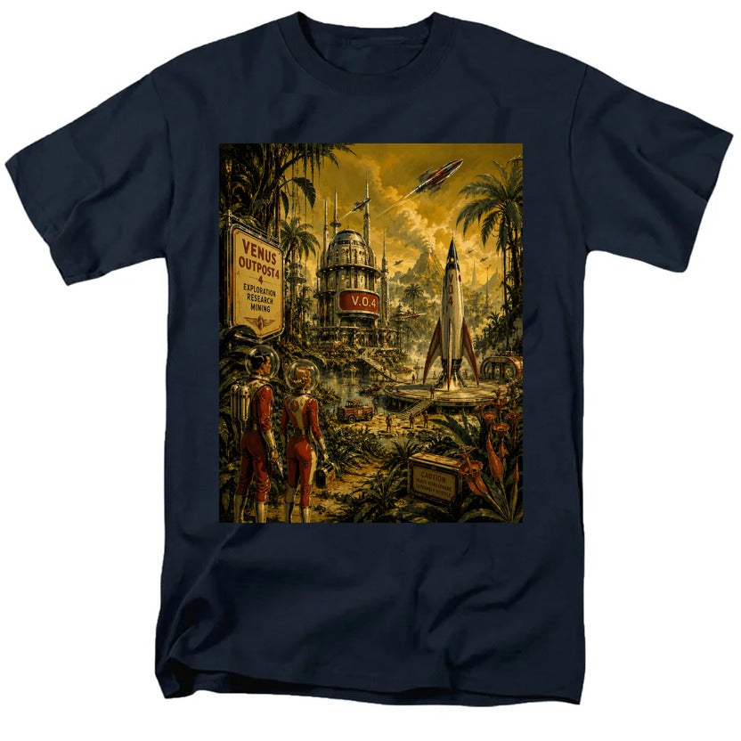 Cult sci-fi t-shirt, Life on Venus