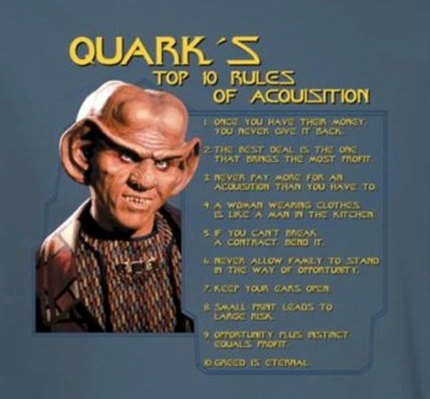 The Case for the Ferengi