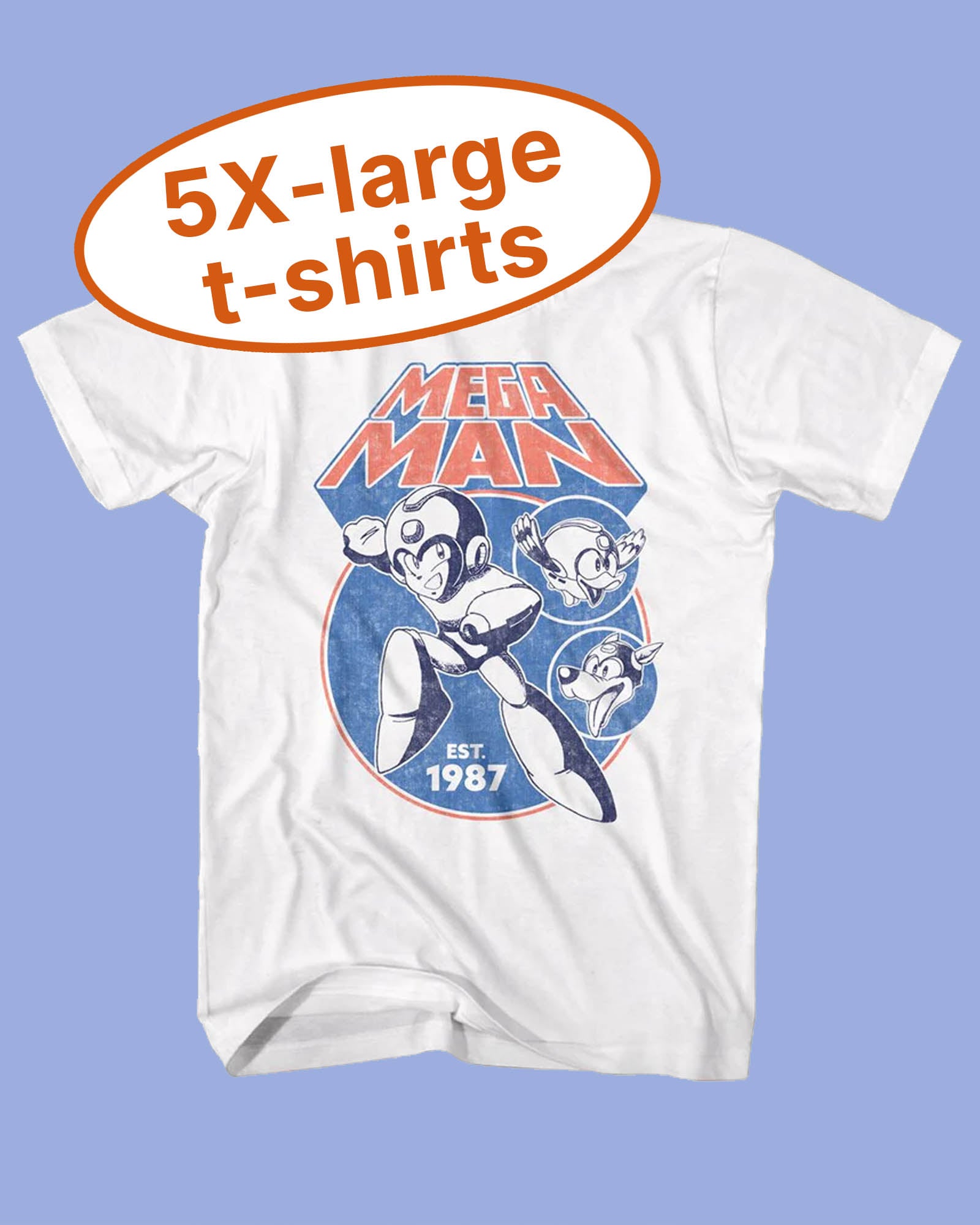 Plus size 5XL graphic t-shirts (also 5X-Large) — officially       │   │      │ licensed pop culture tees from NerdKungFu   