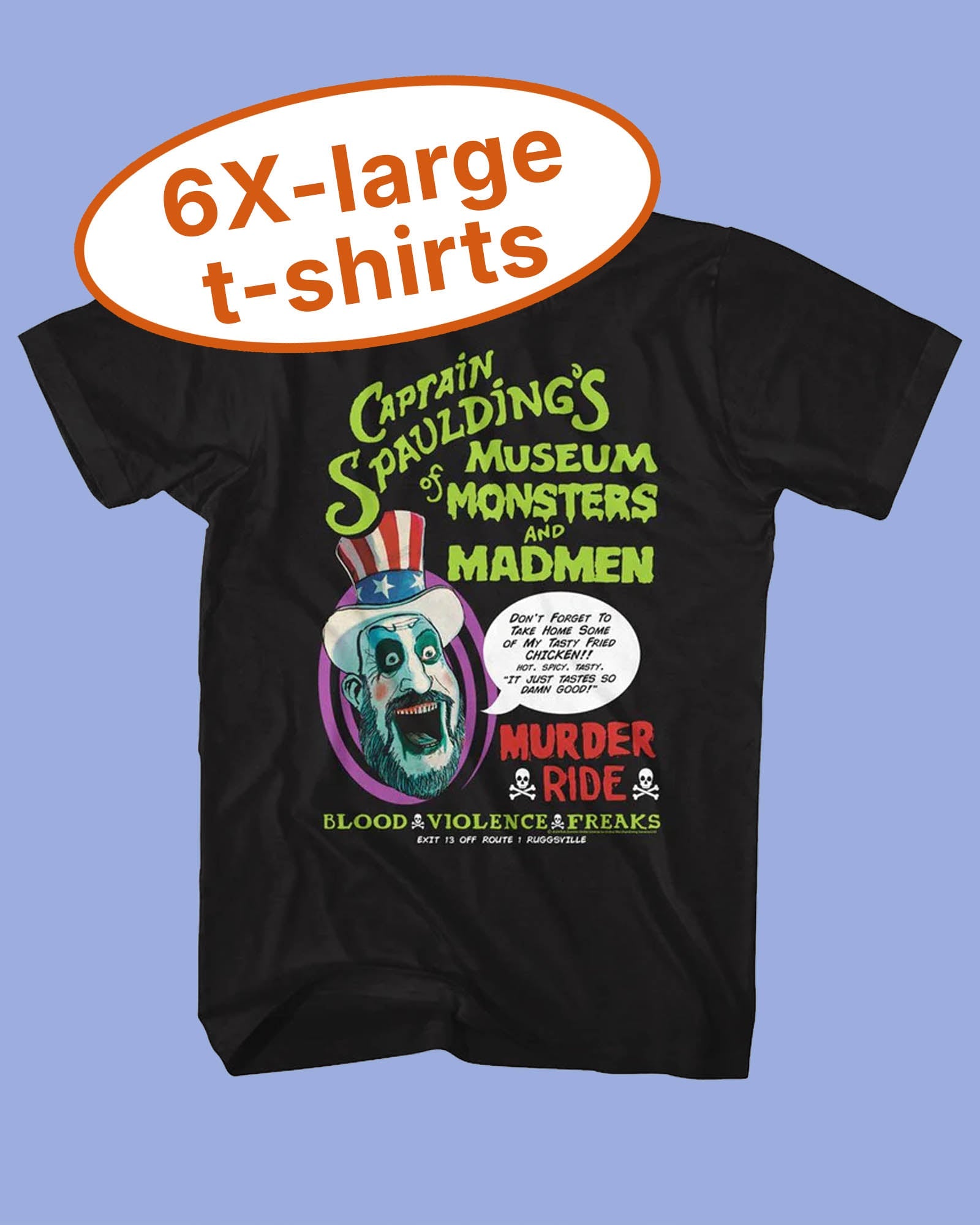Plus size 6XL graphic t-shirts (also 6X-Large) — officially       │   │      │ licensed pop culture tees from NerdKungFu   