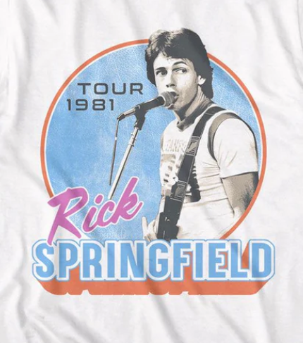 Rick Springfield T-Shirts
