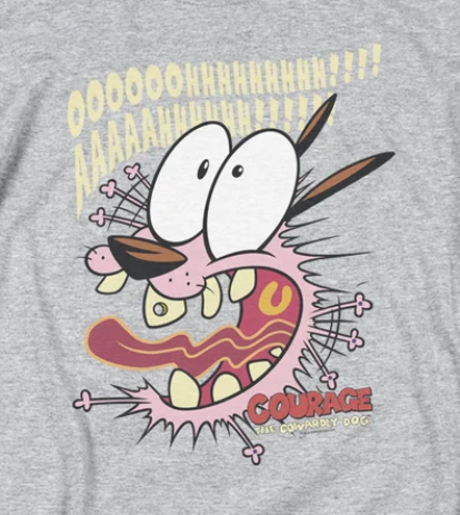 Courage the Cowardly Dog T-Shirts