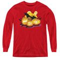 Batman Bat O Lanterns Youth Long Sleeve T-Shirt
