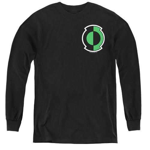 Green Lantern Kyle Logo Youth Long Sleeve T-Shirt