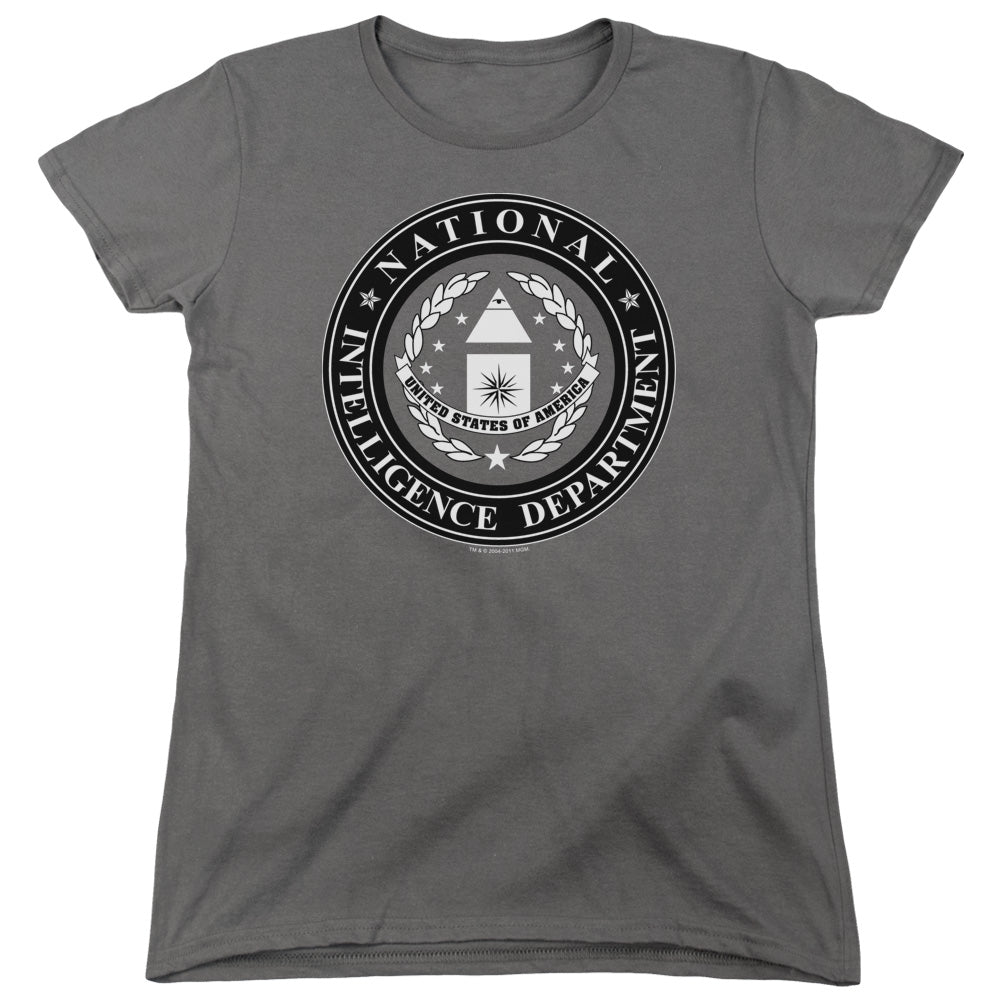 Stargate SG-1 National Intelligence Department Womens T-Shirt