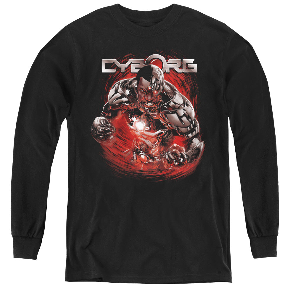 Justice League Engaged Youth Long Sleeve T-Shirt
