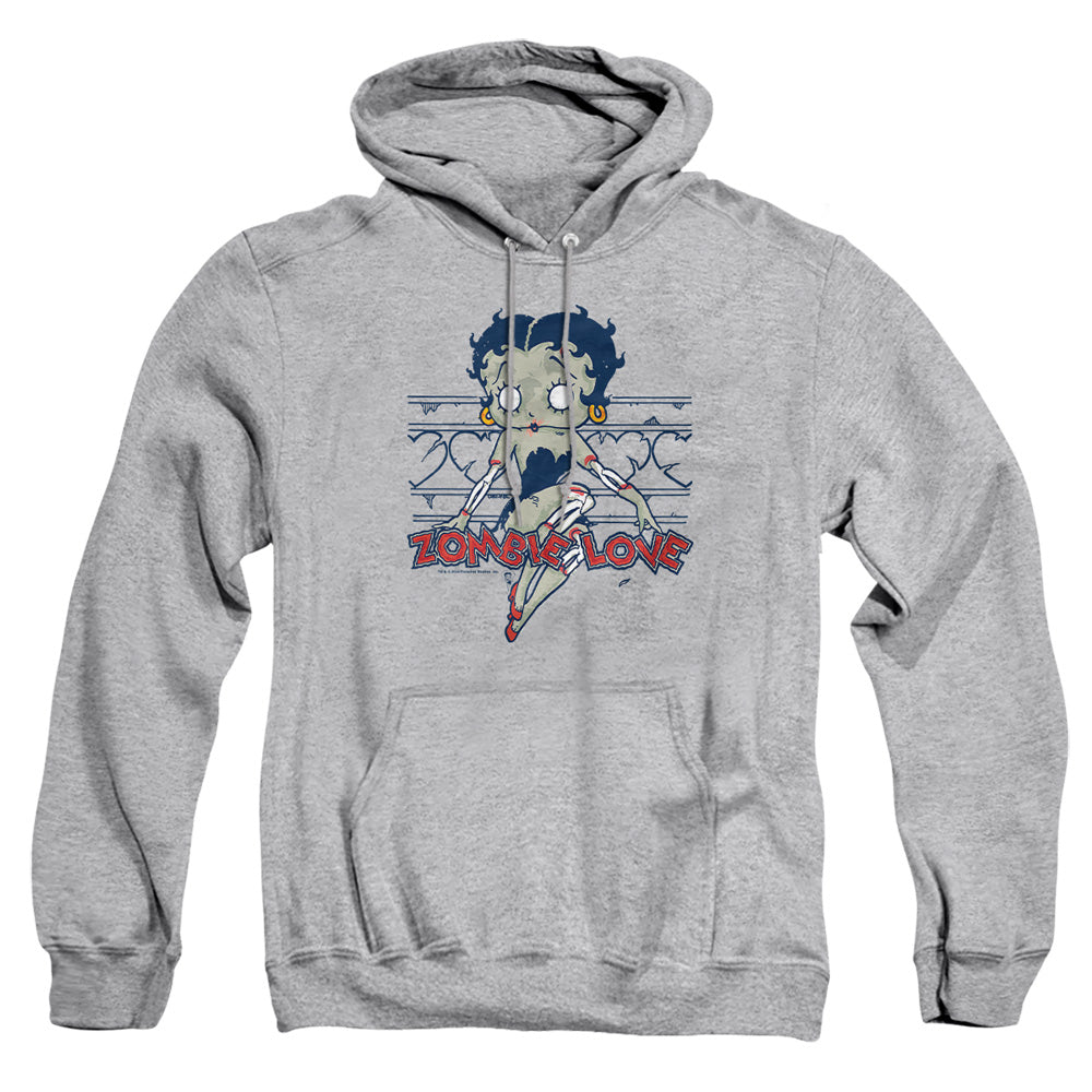 Betty Boop Zombie Pinup Pullover Hoodie