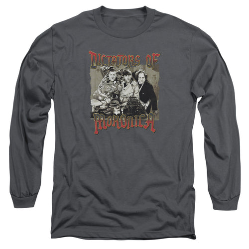The Three Stooges Dictators of Moronica Long Sleeve T-Shirt