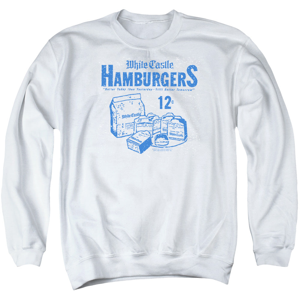 White Castle Better Today Than Yesterday Sliders Crewneck Sweatshirt