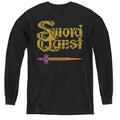 Atari Swordquest 8 Bit Sword Youth Long Sleeve T-Shirt