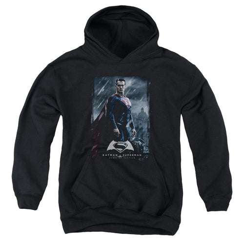 Batman v Superman Supe Poster Youth Hoodie