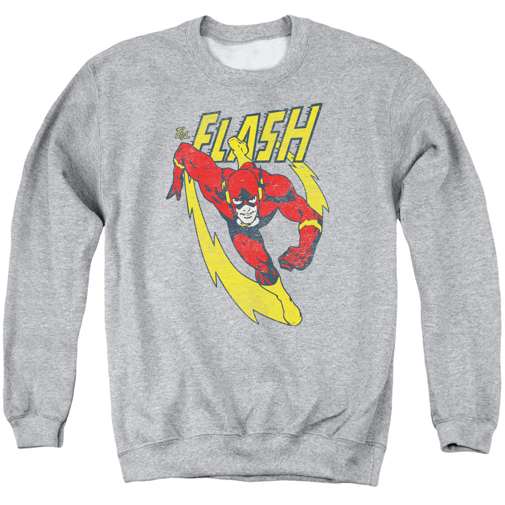 Justice League Lightning Trail Crewneck Sweatshirt