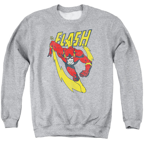 Justice League Lightning Trail Crewneck Sweatshirt