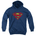 Superman Crackle S Youth Hoodie