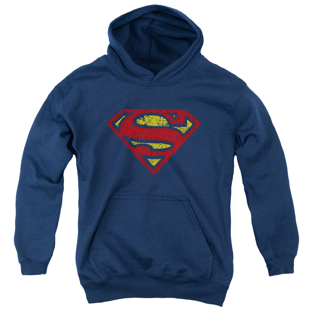 Superman Crackle S Youth Hoodie
