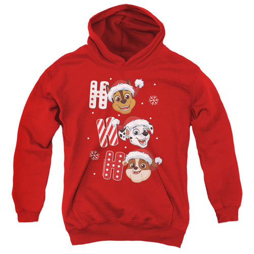 Paw Patrol Chase Marshall Rubble Christmas Santa Hats Youth Hoodie