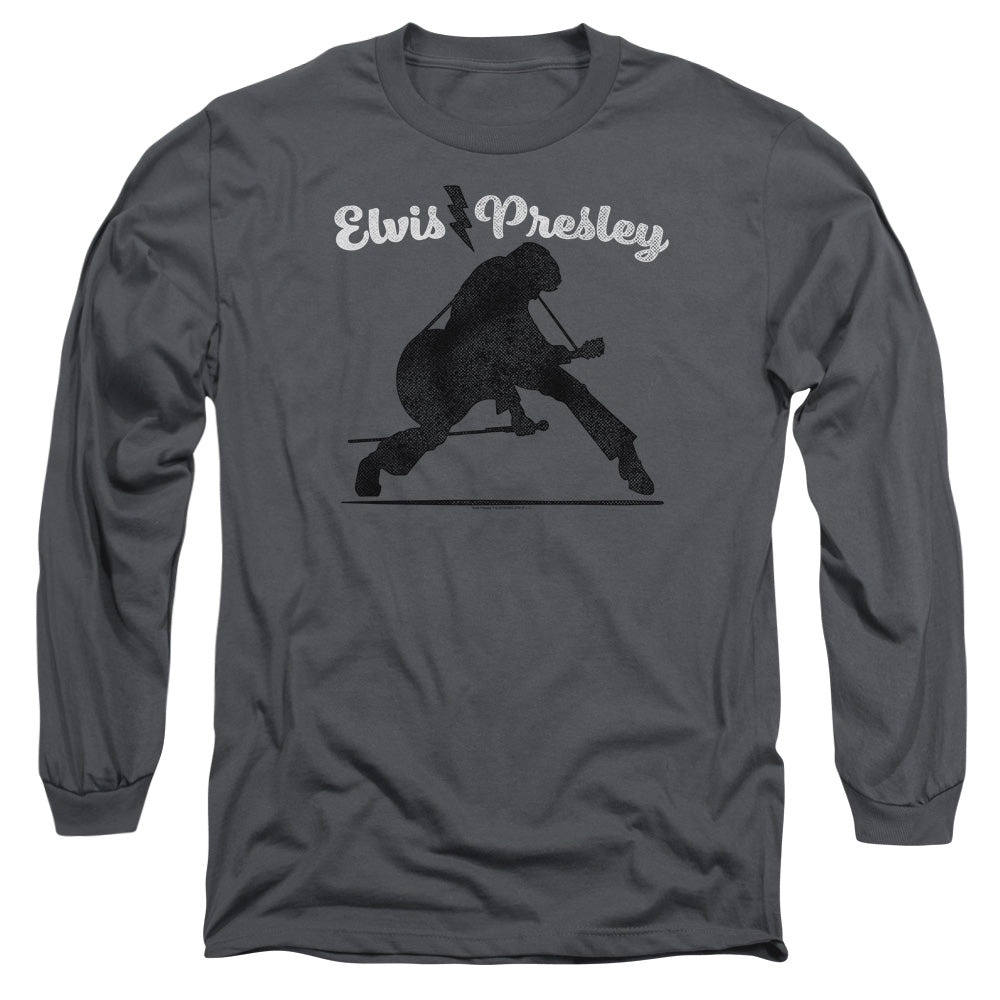 Elvis Presley Overprint Long Sleeve T-Shirt