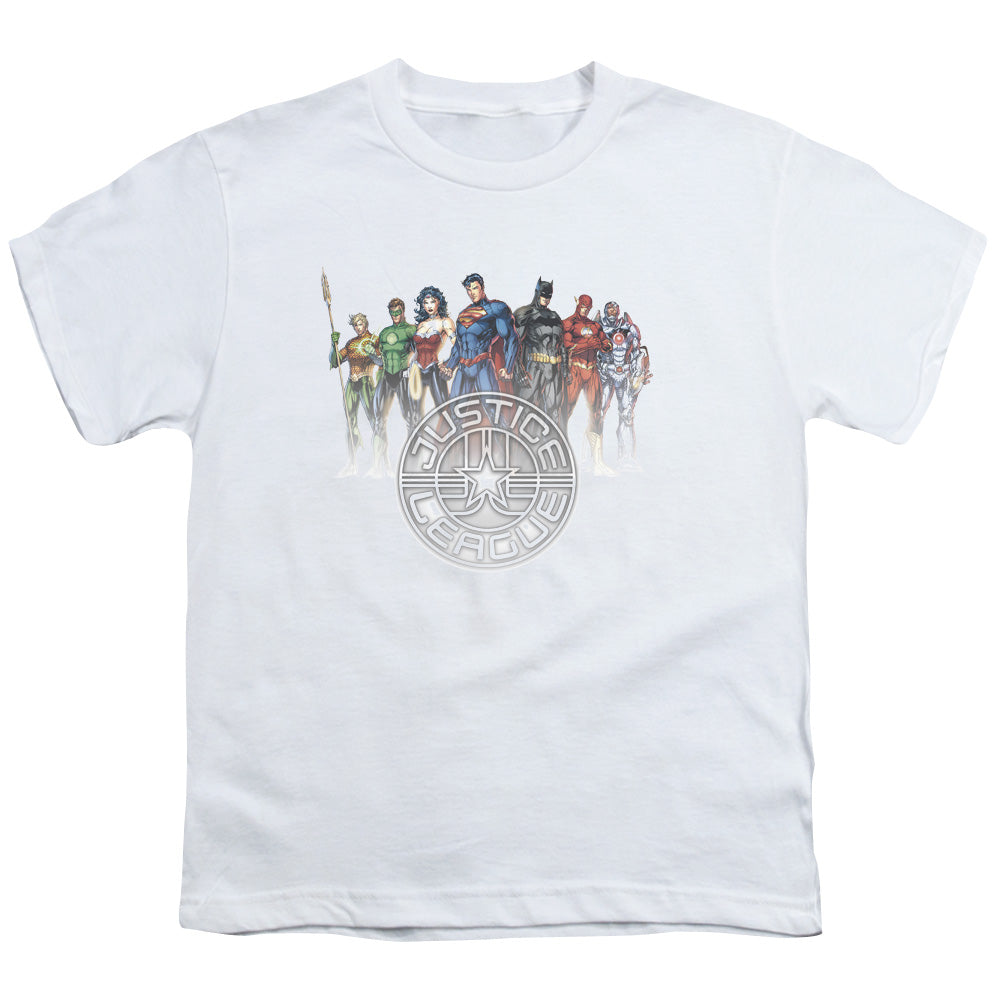 Justice League Circle Crest Youth/Toddler T-Shirt
